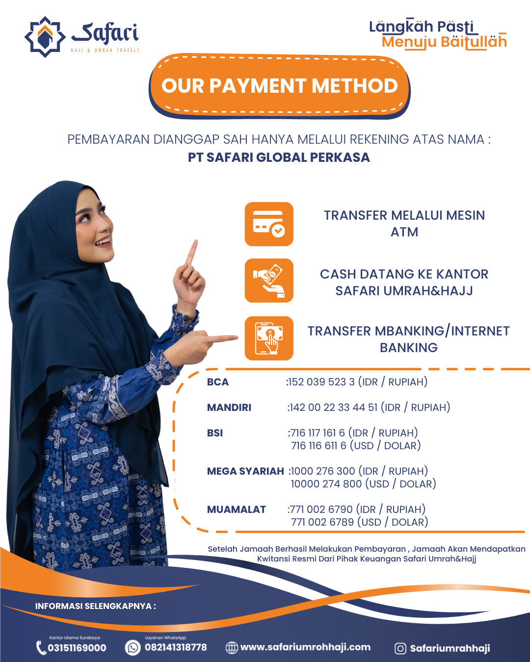 Our Payment Method