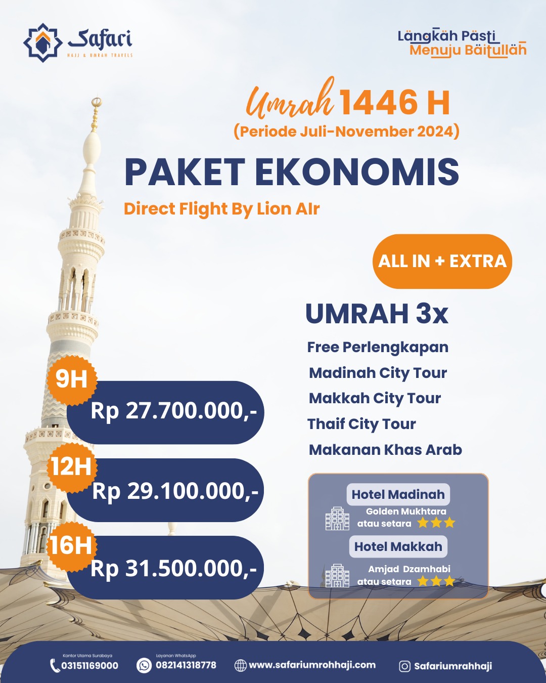 Umrah Paket Ekonomis