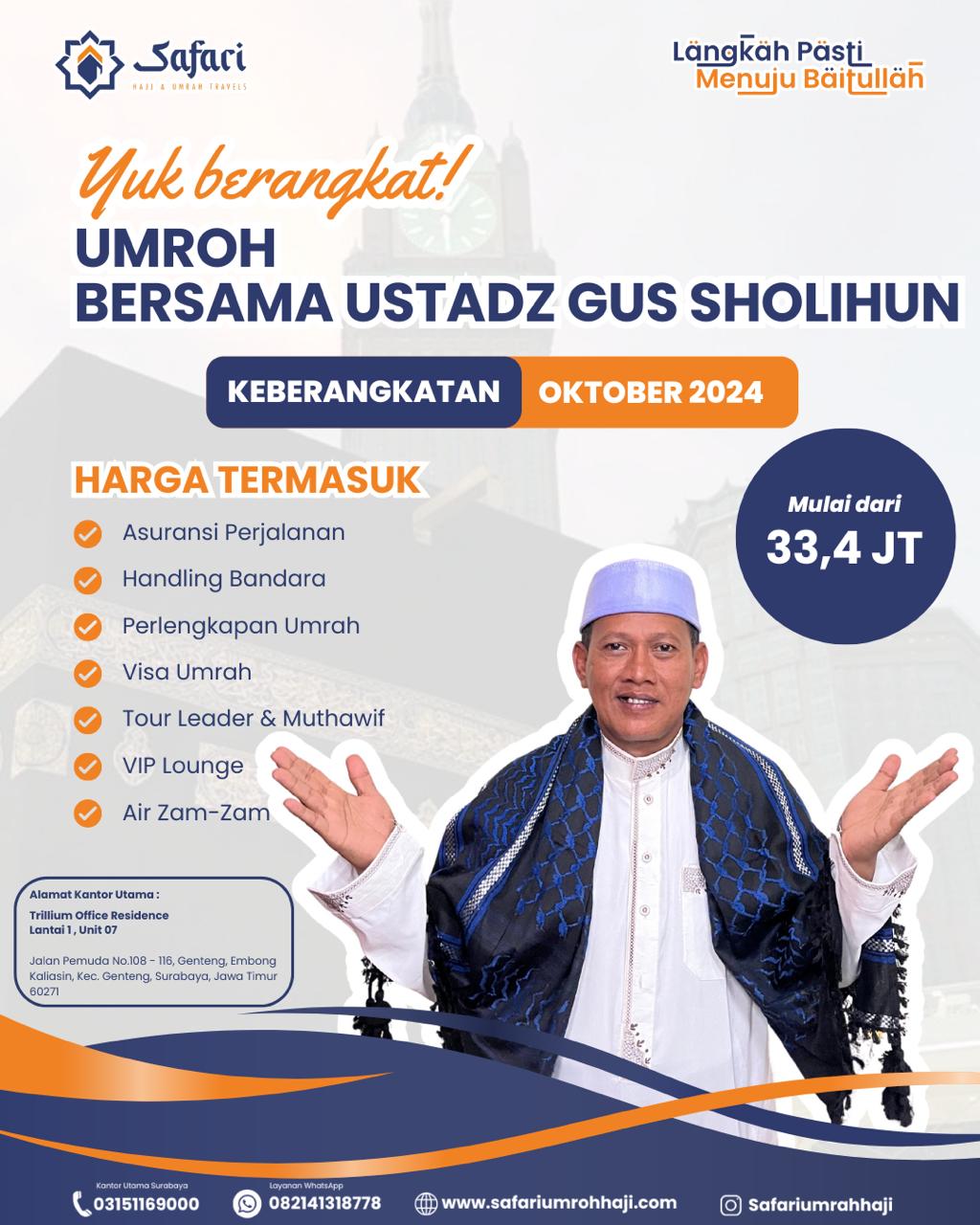 Umrah Bersama Ustadz Gus Sholihun