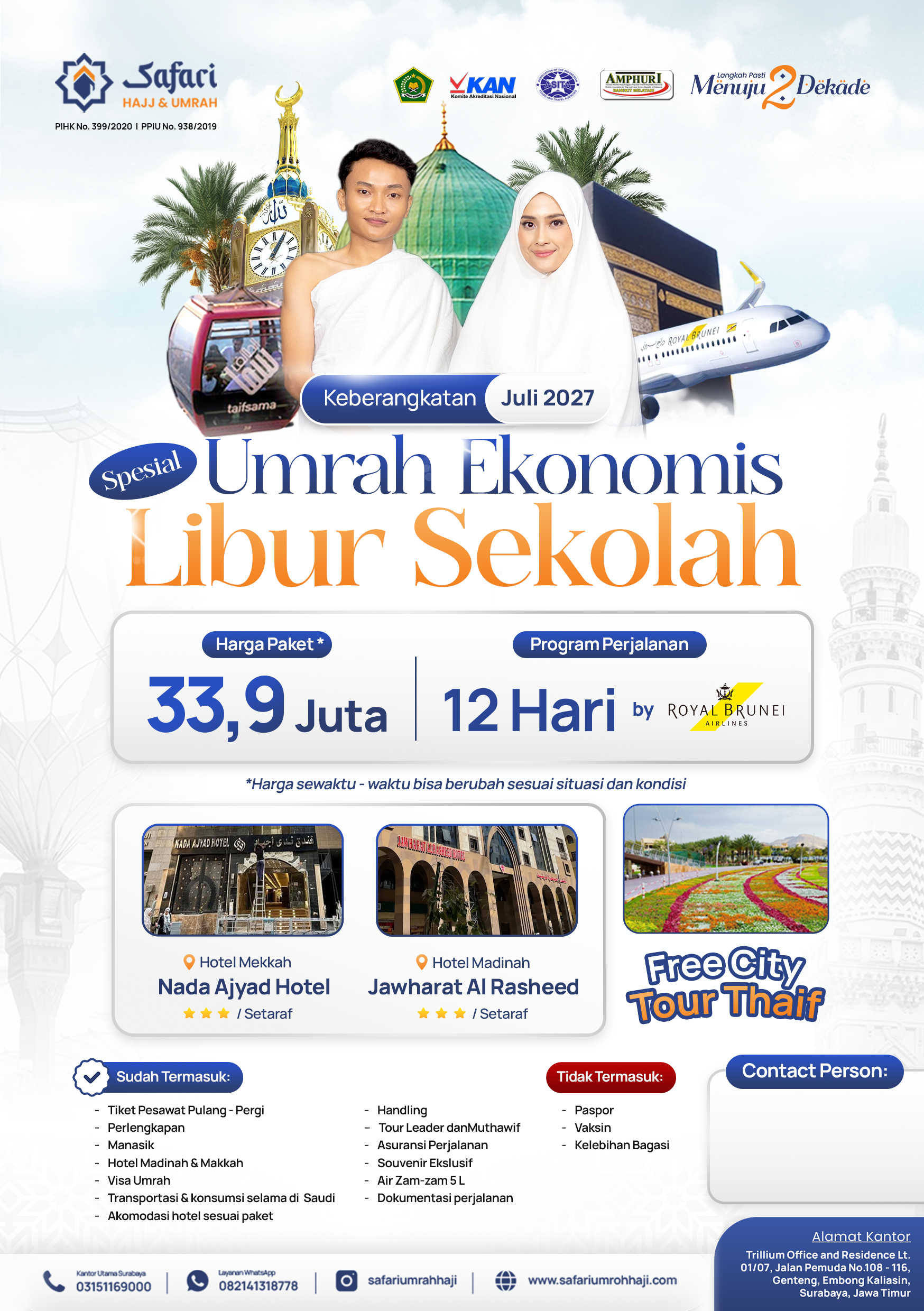 Umrah Spesial Libur Sekolah
